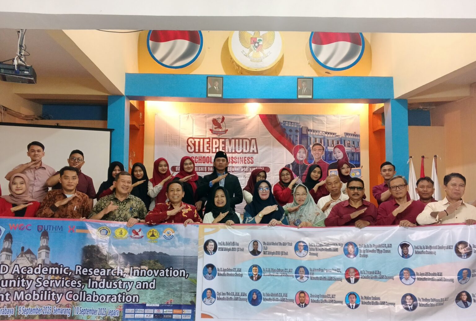 foto bersama visiting lecture